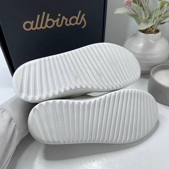 Allbirds Wool Lounger Loafers Natural White (Blizzard Sole) Women 8  Tried On - Picture 8 of 11